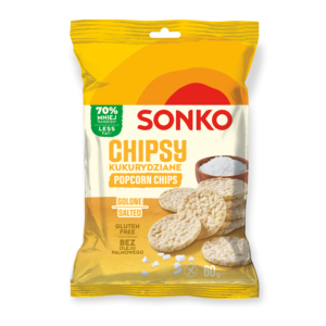 Chipsy kukurydziane solone 60 g