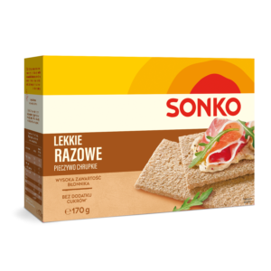 Pieczywo lekkie razowe 170 g