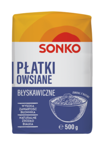 Płatki owsiane błyskawiczne 500 g