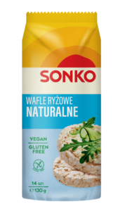 Wafle ryżowe naturalne 130 g