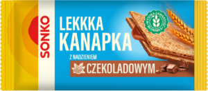 NOWOŚĆ – Lekkka kanapka z nadzieniem czekoladowym 30 g