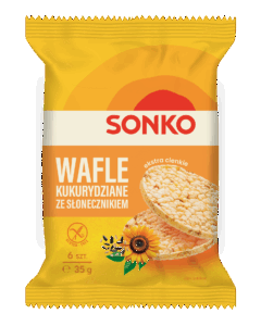 Wafle kukurydziane ze słonecznikiem 35 g