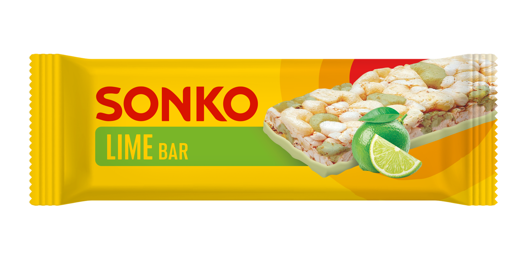 Sonko Baton kukurydziano-ryżowy o smaku limonki 11 g