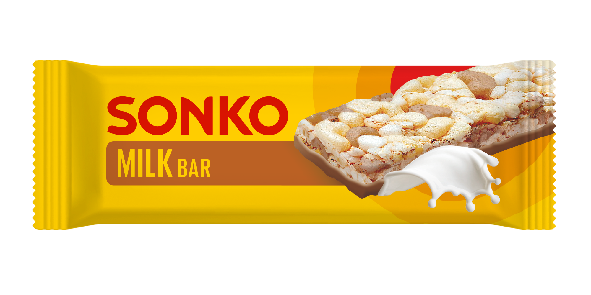 Sonko Baton ryżowo-kukurydziany o smaku mlecznym 11 g