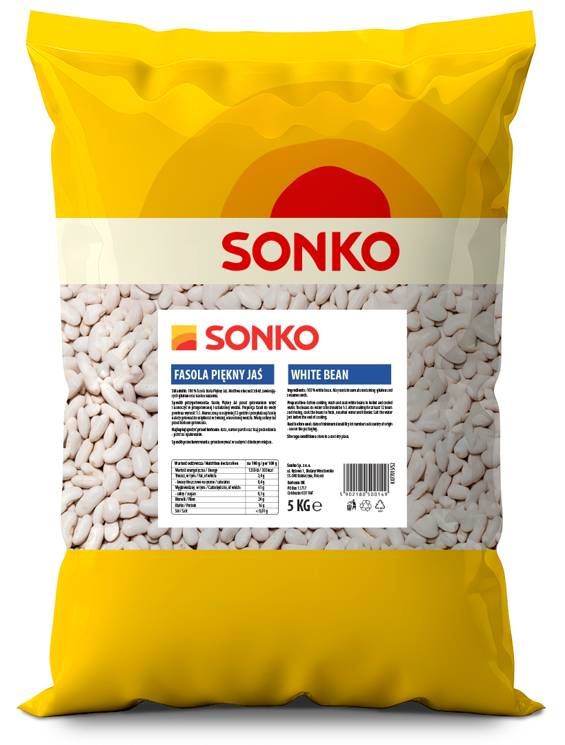 Sonko Fasola Piękny Jaś 5 kg