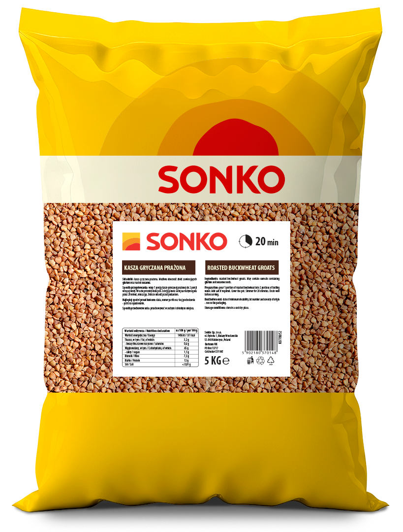 Sonko Kasza gryczana prażona 5 kg